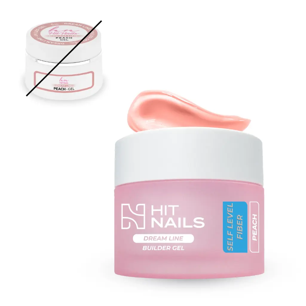 Dream Line Self Level Fiber - Peach 62g