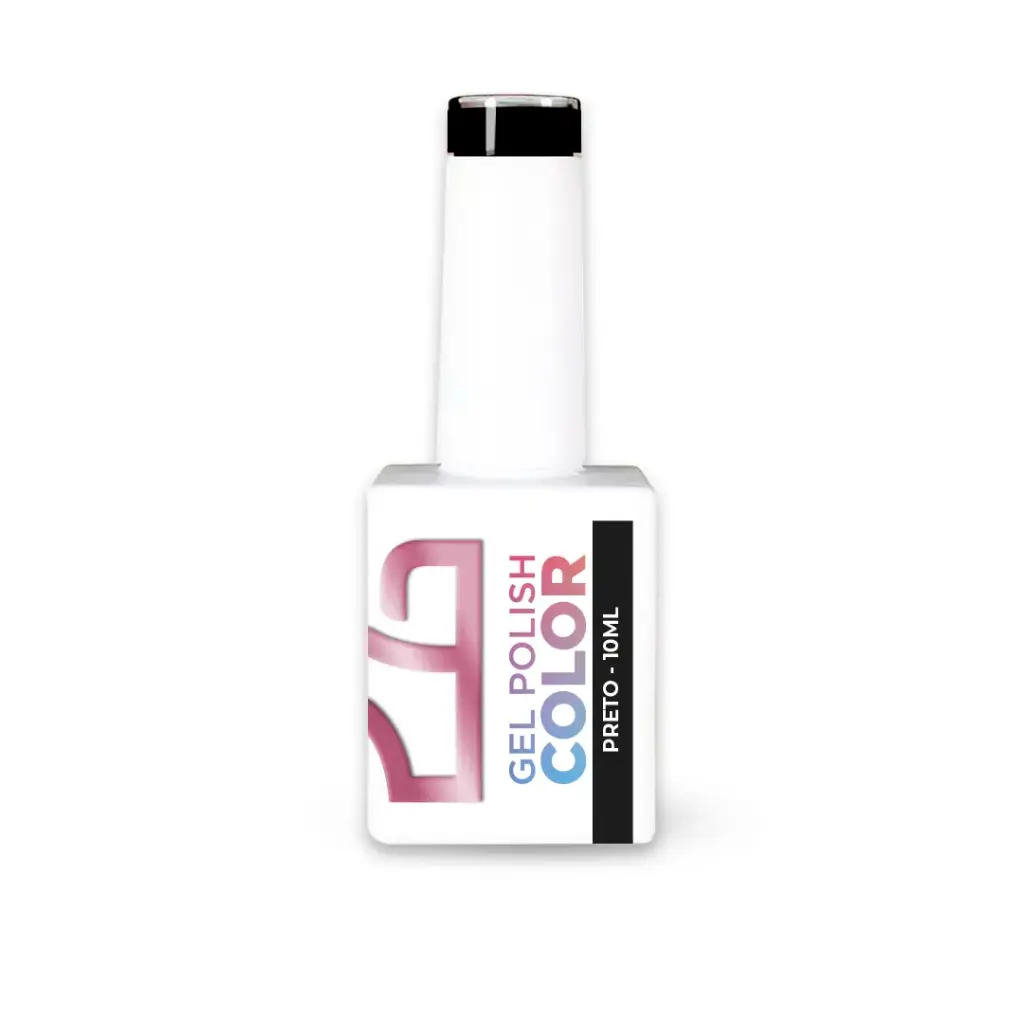 Gel Polish Color Negro 10ml