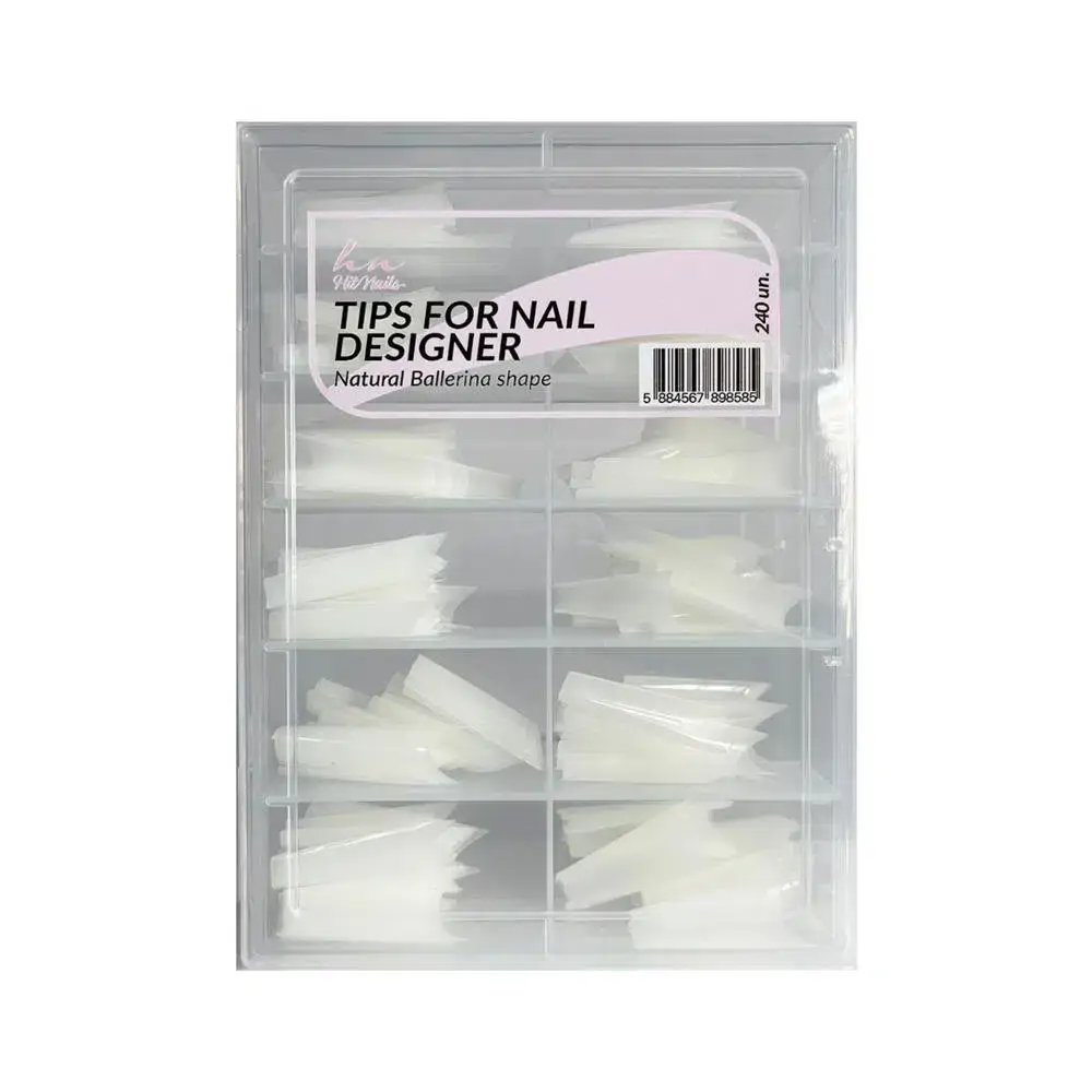Natural Ballerina Tips 240 pcs