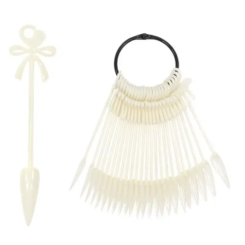 Espositore 24 Tips in Anello Stiletto Natural