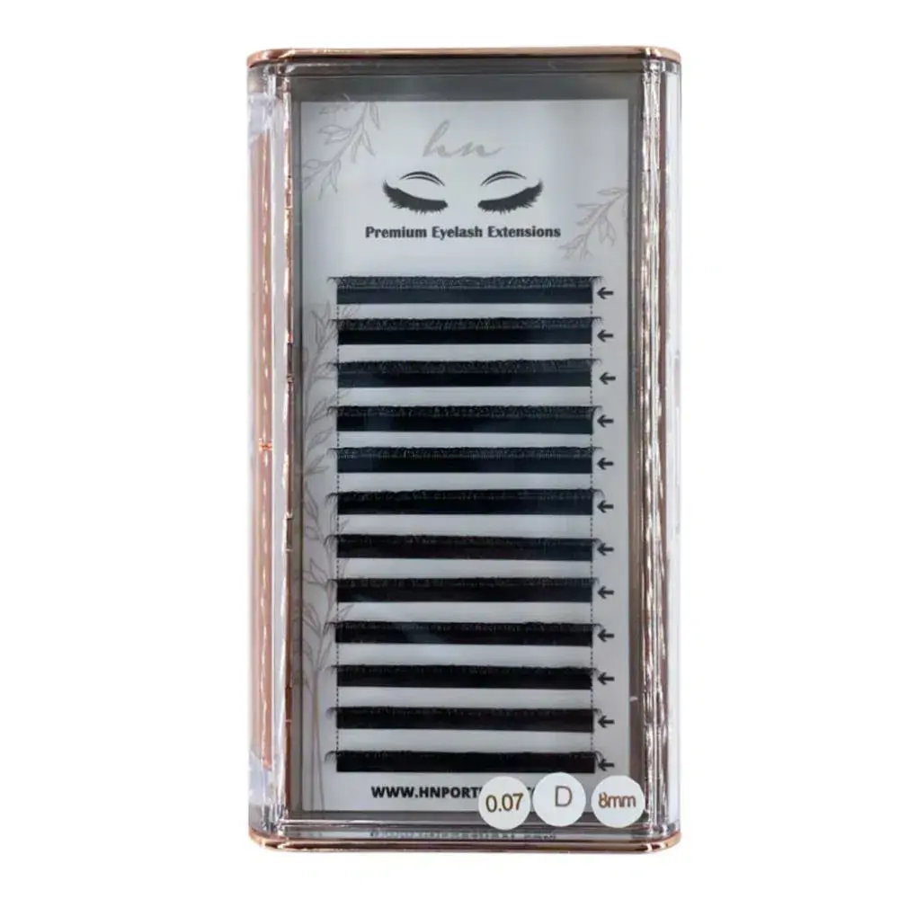 Ciglia 3D/Russe D 0,07mm 8mm - Type Y