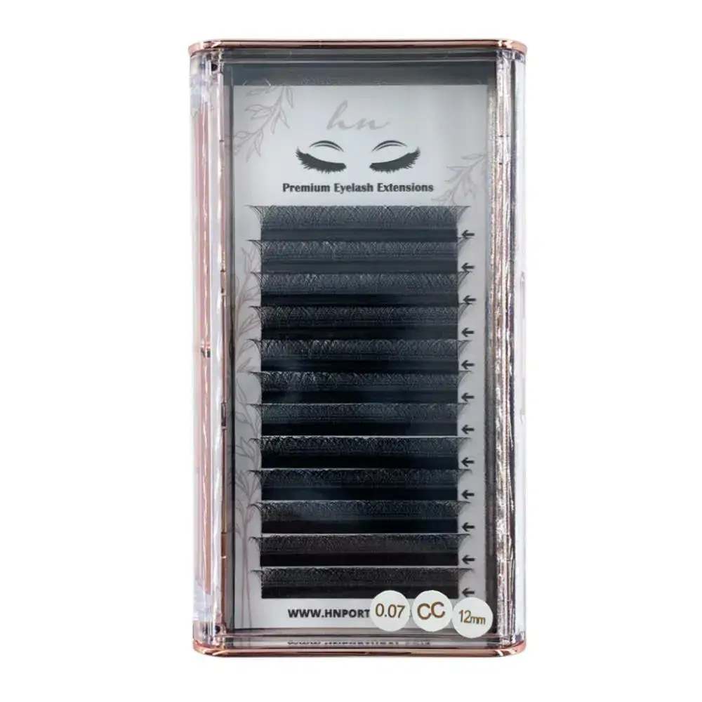 Ciglia 3D/Russe CC 0,07mm 12mm - Tipo W