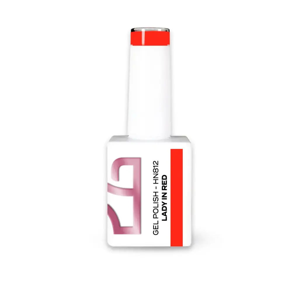 Lady in Red Gel Polish 10ml – HN812