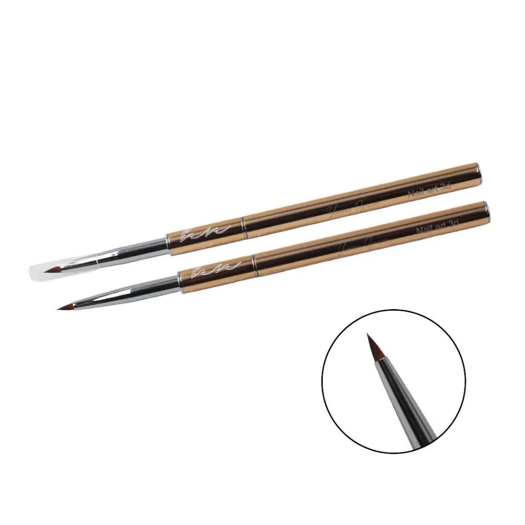  Pincel Nail Art 3D by Yanna Opazo