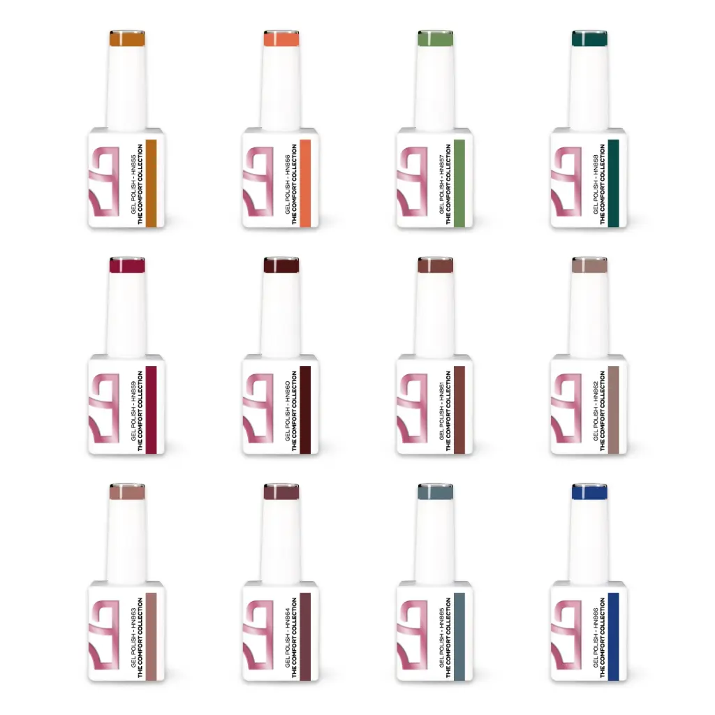 Gel Polish The Comfort Collection - 12 Cores