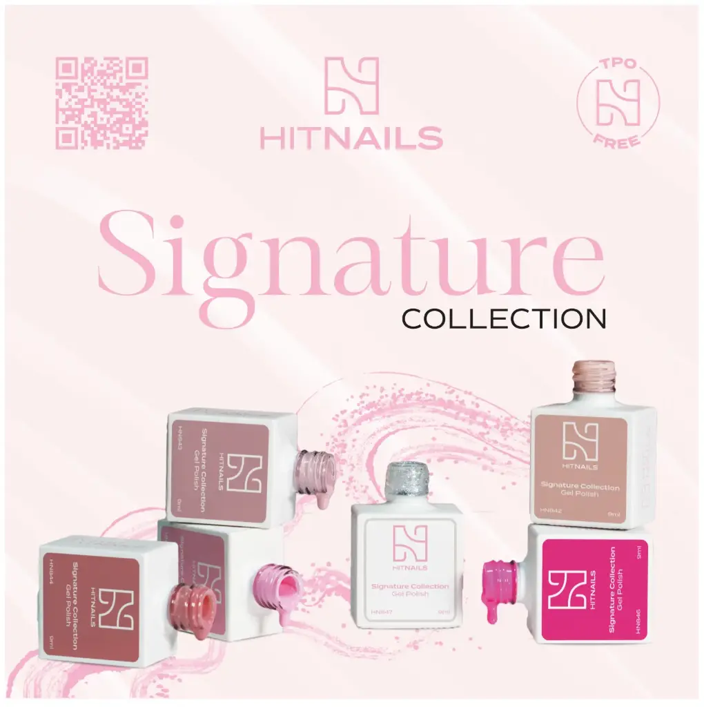 Collection Vernis Gel Signature – 6 Couleurs