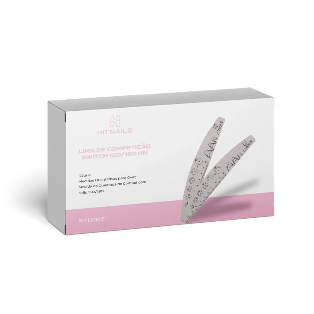 Caixa com 50 Limas de Competição Switch 150/180 