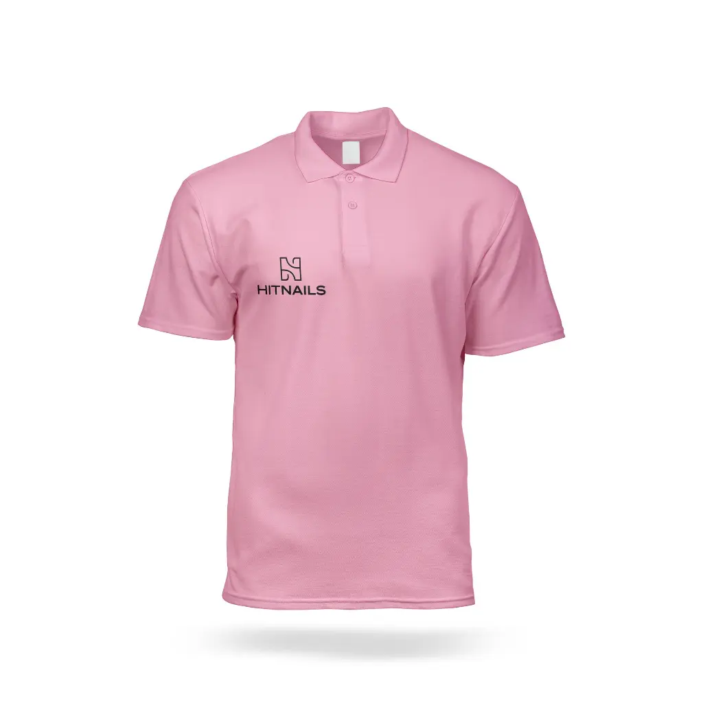 Polo Rosa Homem - M 