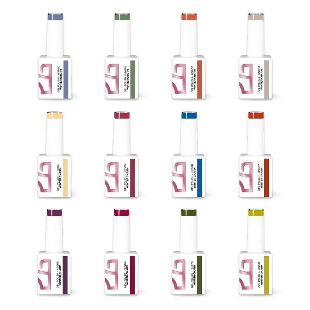 Winter Charm Gel-Lack Kollektion – 12 Farben