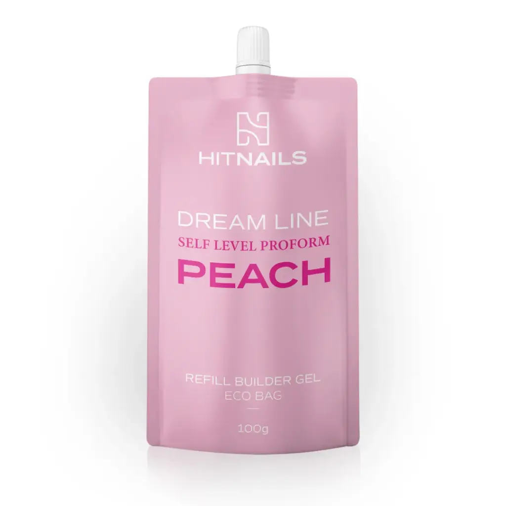 Builder Gel - Dream Line Self Level ProForm - Peach 100g Refill